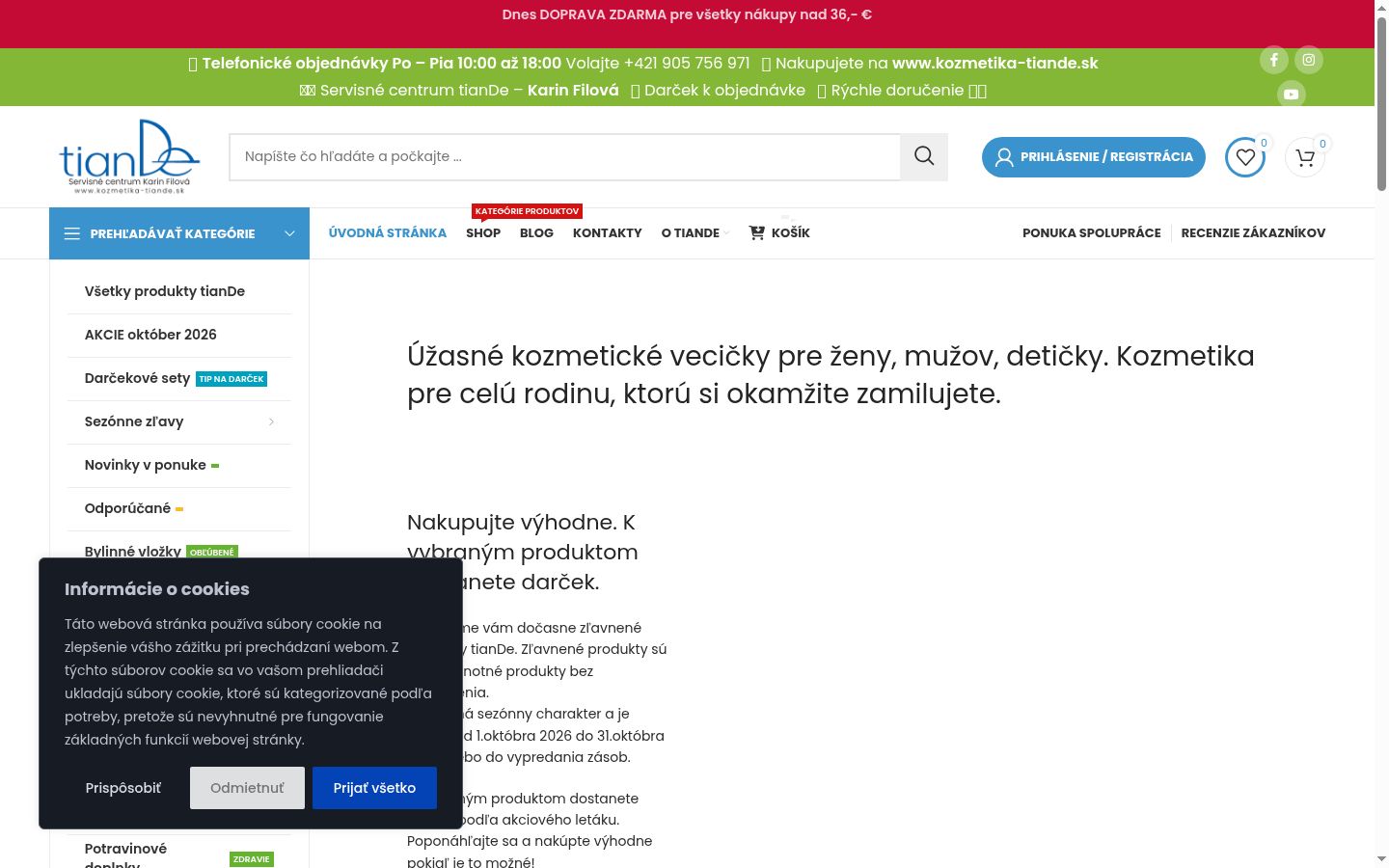 Screenshot tal-banner tal-kunsens muri qabel kwalunkwe interazzjoni