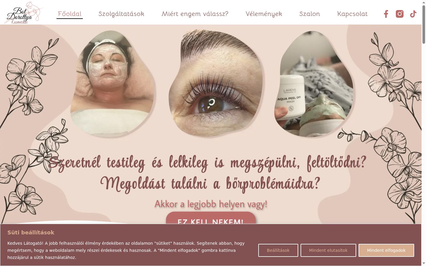 Screenshot του banner συγκατάθεσης που εμφανίστηκε πριν από οποιαδήποτε αλληλεπίδραση