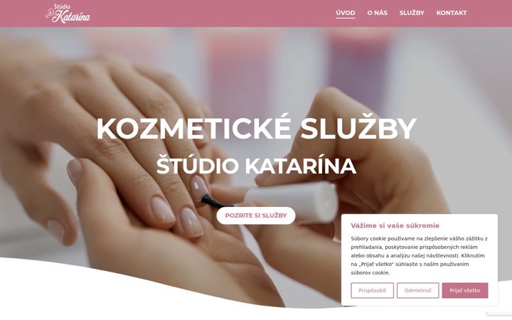 Screenshot of kozmetikatrencin.sk