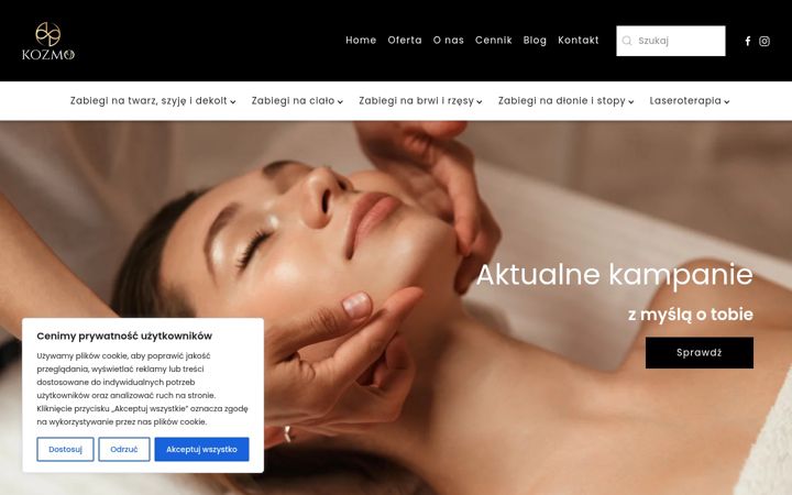 Screenshot of kozmo9.pl