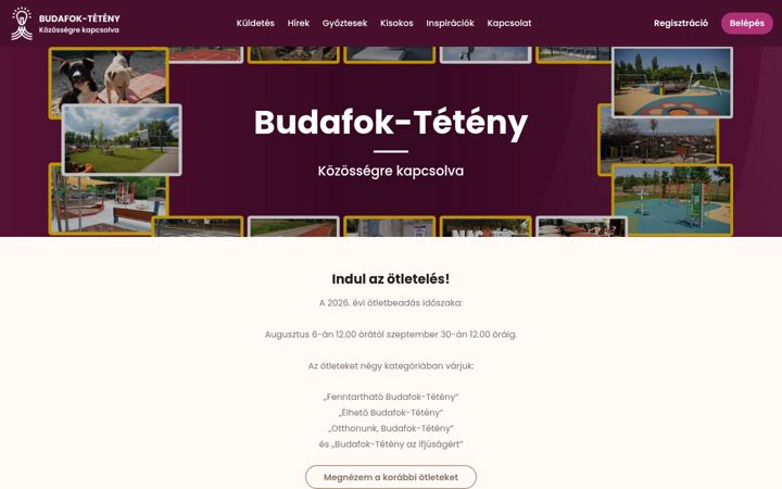Screenshot of kozossegrekapcsolva.hu