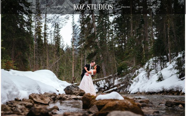 Screenshot of kozstudios.ca