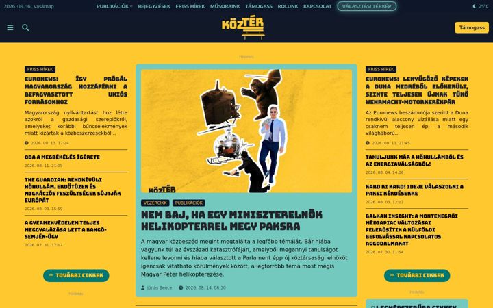Skærmbillede af kozter.com