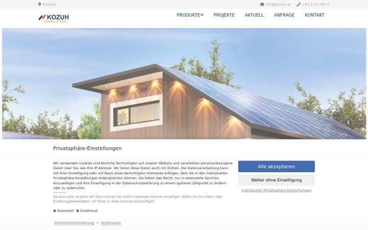 Screenshot of kozuh.at