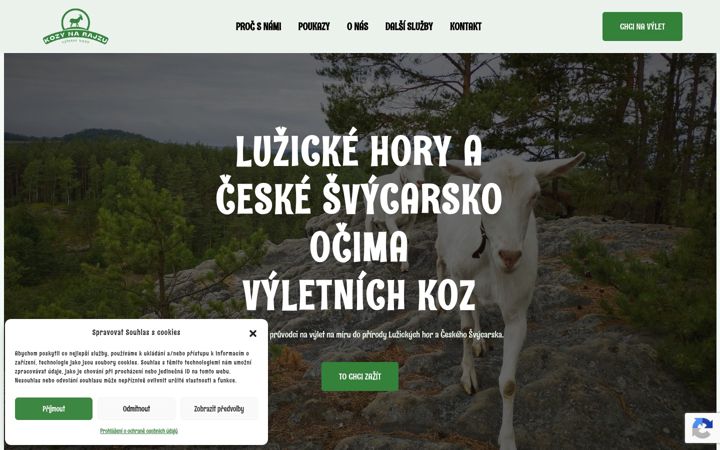 Screenshot of kozynarajzu.cz