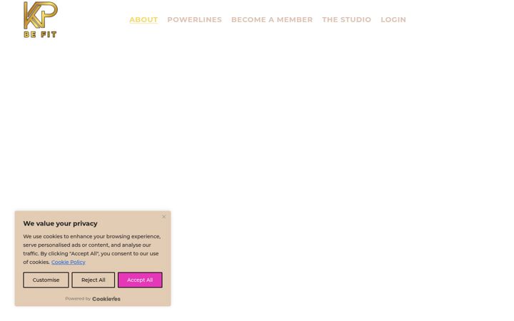 Screenshot of kp-befit.com