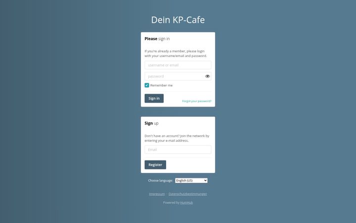 Screenshot of kp-cafe.de