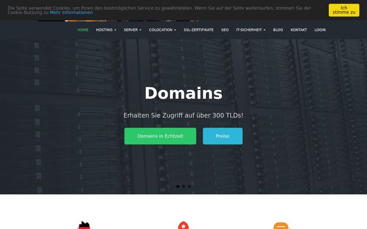 Screenshot of kp-networks.com