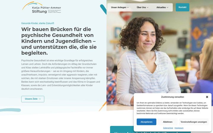 Screenshot of kpa-stiftung.de