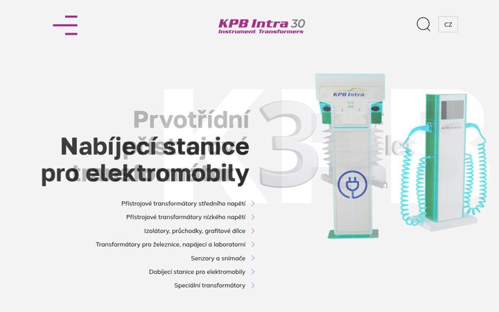 Screenshot of kpbintra.cz