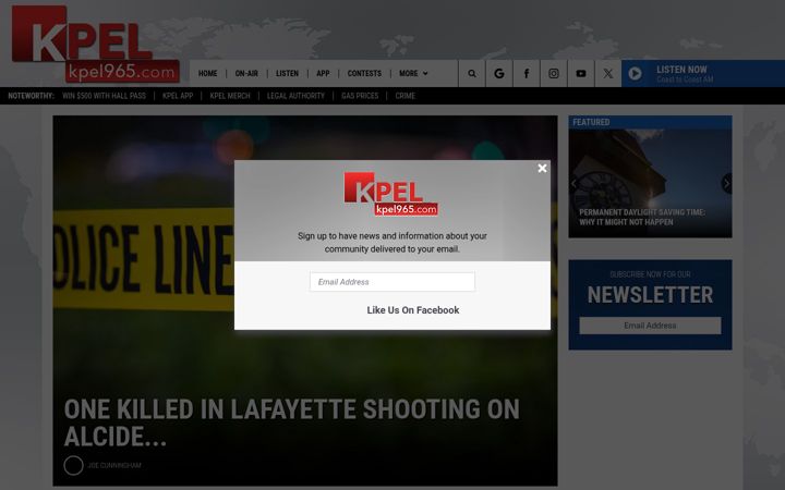 Screenshot of kpel965.com