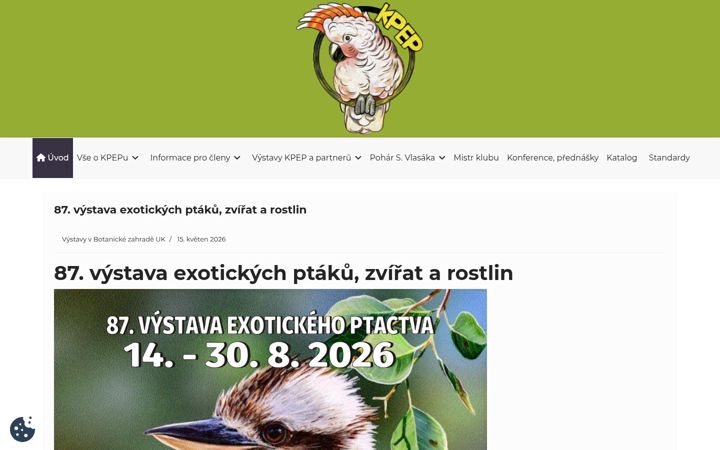Screenshot of kpep.cz
