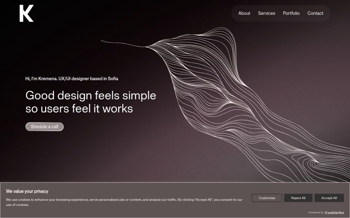 Screenshot of kpetrova.eu