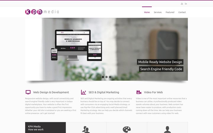 Screenshot of kphmedia.com