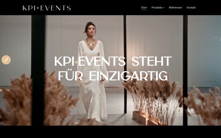 Screenshot of kpi-event.de