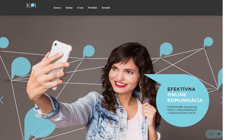 Screenshot of kpimedia.sk