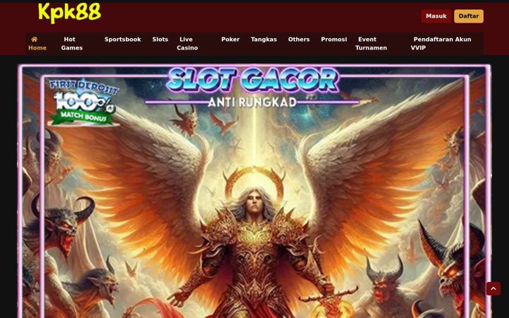 Snímek obrazovky kpk88slot.com