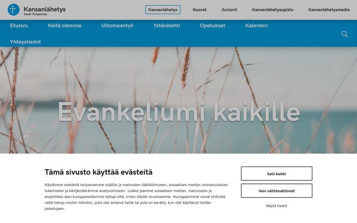Screenshot of kpkl.fi