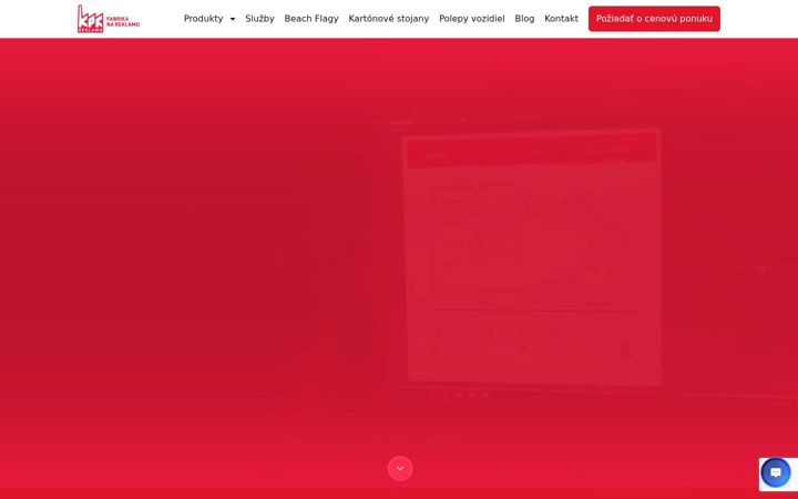 Screenshot of kpkreklama.sk