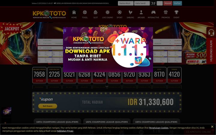 Screenshot of kpkshining.com