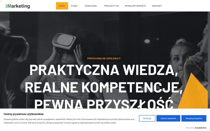 Screenshot of kpmarketing.pl