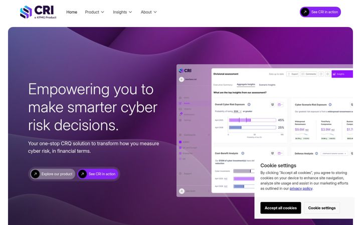 Screenshot of kpmgcri.com