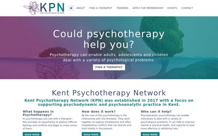 Screenshot of kpn.org.uk