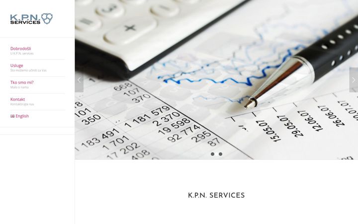 Screenshot of kpnservices.hr