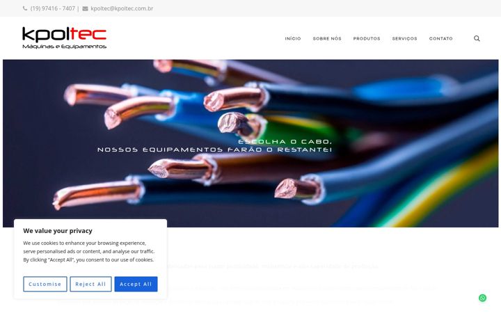 Screenshot of kpoltec.com.br