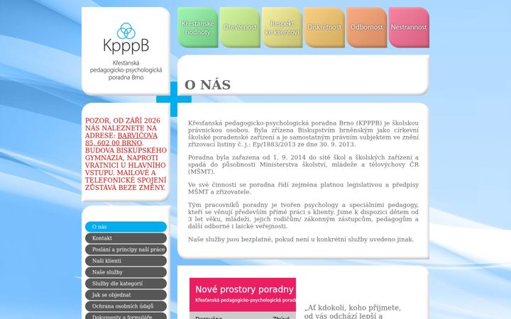 Screenshot of kpppb.cz