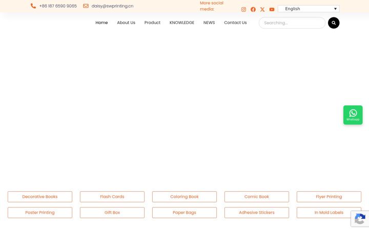 Screenshot of kpprinted.com