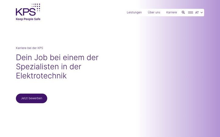 Screenshot of kps-gruppe.at