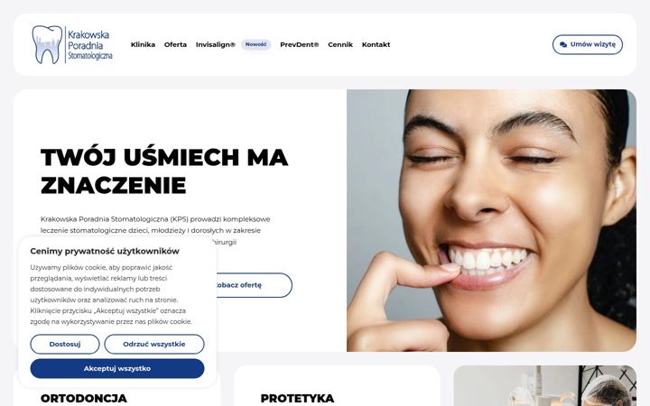 Screenshot of kps-krakow.com.pl