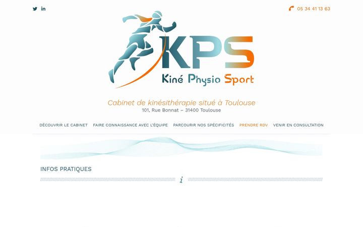 Screenshot of kps-toulouse.fr