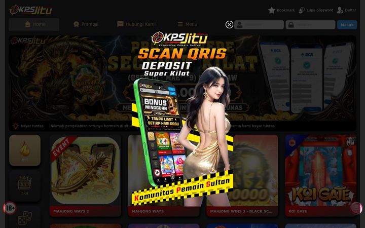 Screenshot of kpsjituslot.com