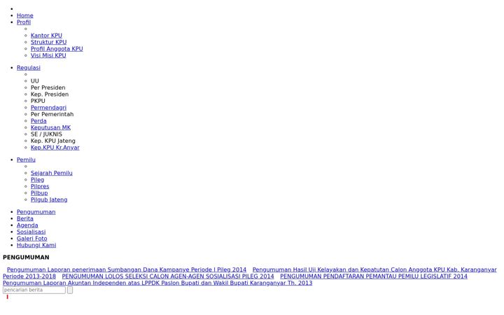 Screenshot of kpukaranganyar.com
