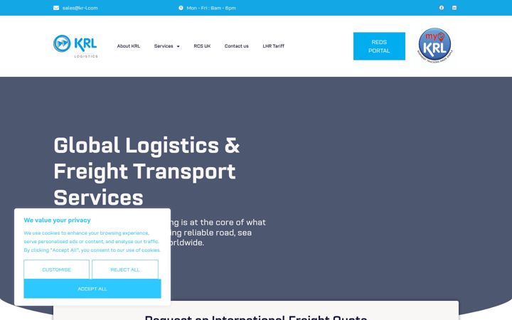 Екранна снимка на kr-l.com