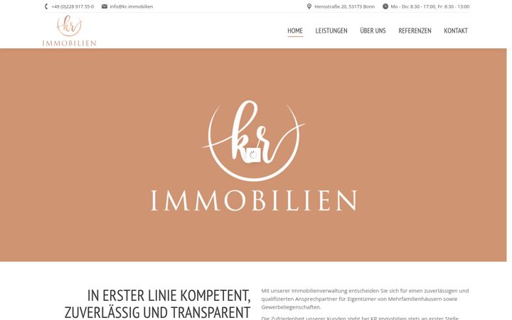 Screenshot of kr.immobilien