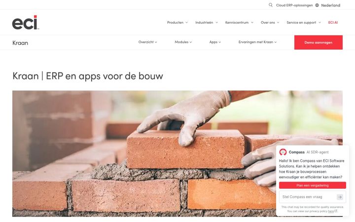 Screenshot of kraan.com