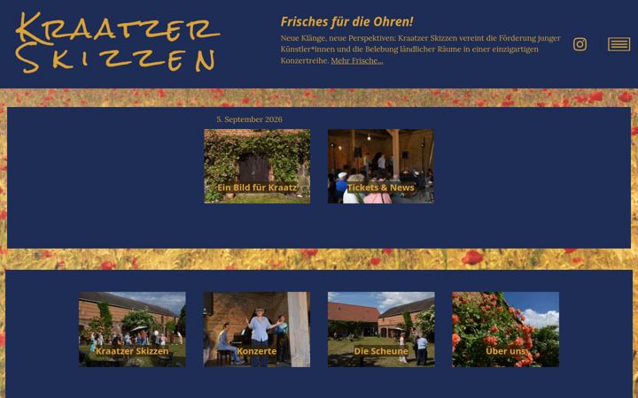 Screenshot of kraatzer-skizzen.de