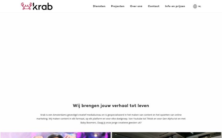 Screenshot of krab.es