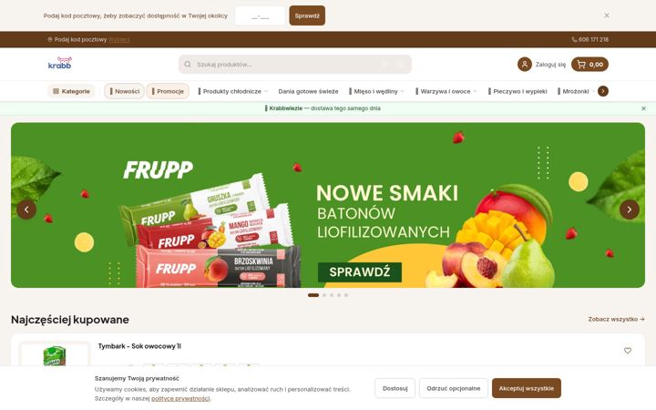 Screenshot of krabb.pl