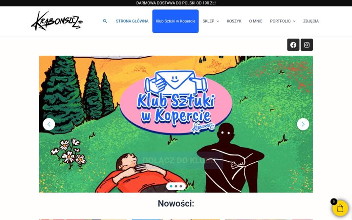 Screenshot of krabonszcz.com