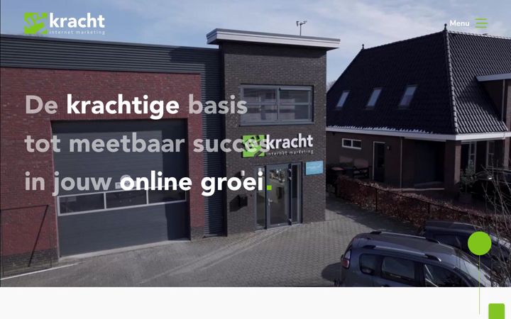 Screenshot of krachtinternetmarketing.nl