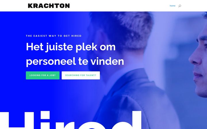 Screenshot of krachton.nl