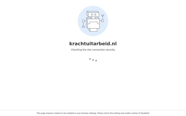 Screenshot of krachtuitarbeid.nl