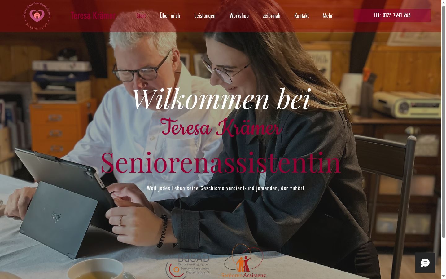 Screenshot des Einwilligungsbanners vor jeglicher Interaktion
