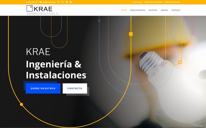 Screenshot of kraesl.es