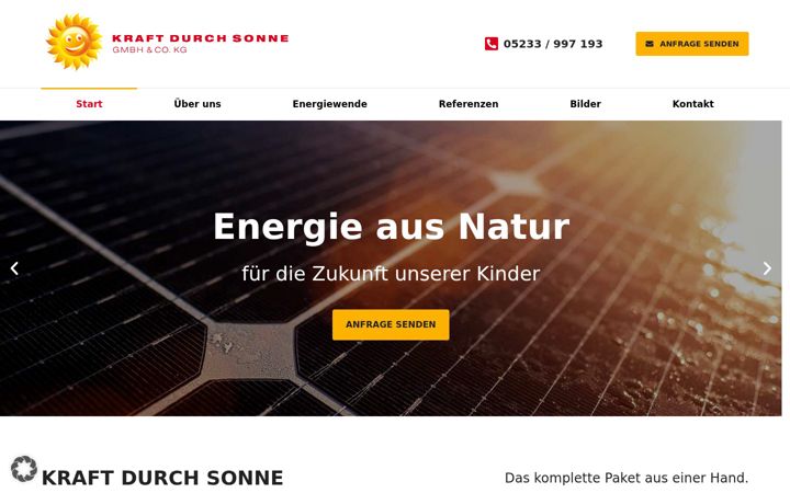 Screenshot of kraft-durch-sonne.de