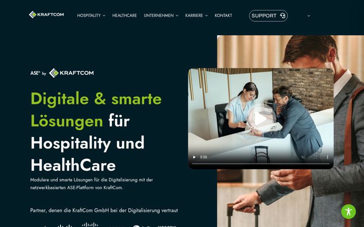 Posnetek zaslona kraftcom.de